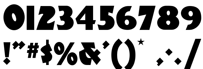 Materhorn NF Font OTHER CHARS