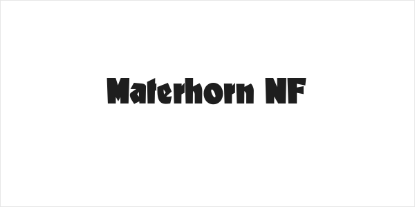 Materhorn NF Logo