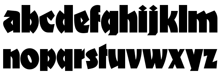 Materhorn NF Font LOWERCASE