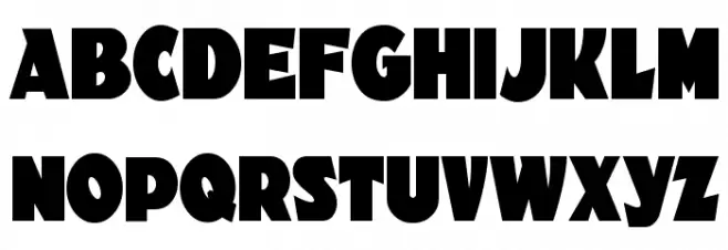 Materhorn Schriftart Groß