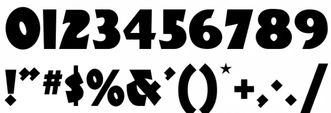 MaterhornNF Font OTHER CHARS