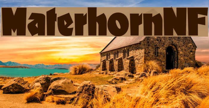 MaterhornNF Example 3