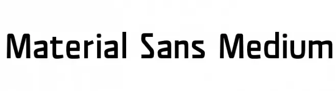 Material Sans Medium  les polices de caractères gratuit tlcharger