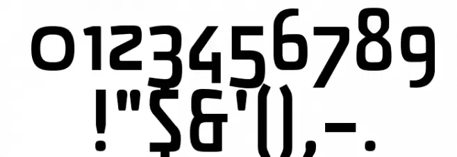 MaterialSans-Medium Font OTHER CHARS