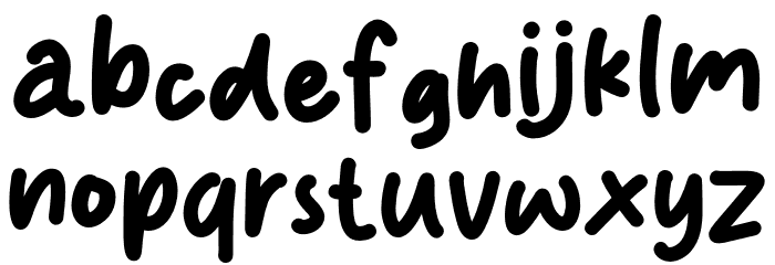Materials Font LOWERCASE