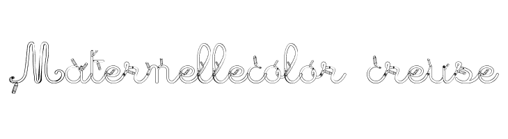 Maternellecolor creuse Font