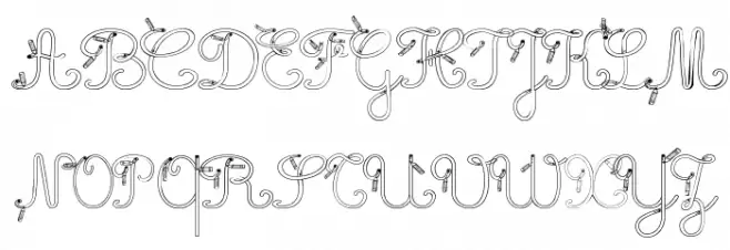Maternellecolor creuse 字体 大写