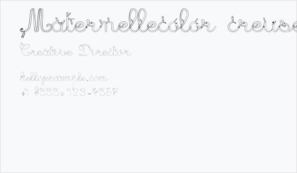 Maternellecolor creuse Business Card