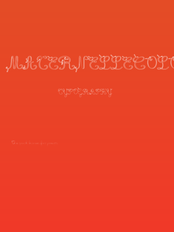 Maternellecolor trace cursive Poster