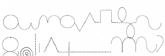 Maternellecolorgraphisme2 Font UPPERCASE