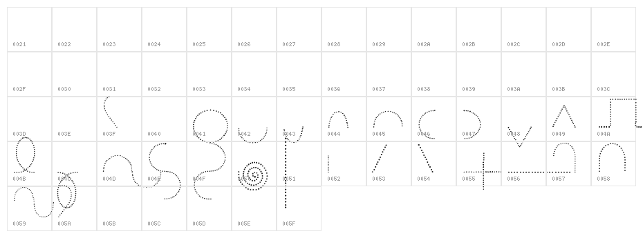 Maternellecolorgraphisme2 Character Map