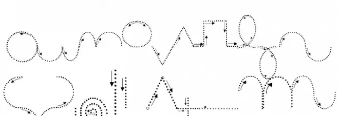 Maternellecolorgraphisme2 字体 小写