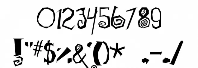 Math-Donuts Polices AUTRES CHARS