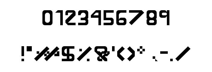 Math Time! Regular Font OTHER CHARS