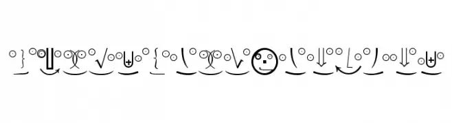 MathEmoticonsOne  font caratteri gratis