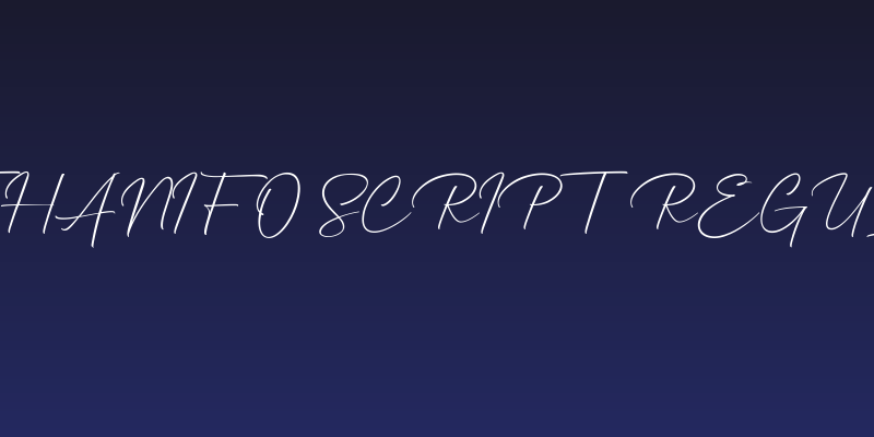 Mathanifo Script Regular Social Header