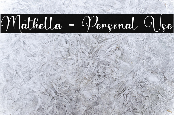 Mathella - Personal Use Example 2