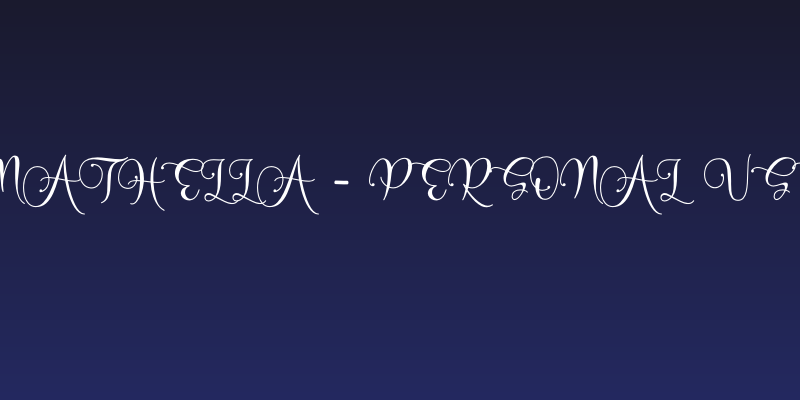 Mathella - Personal Use Social Header