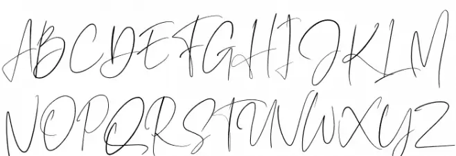 Mathelline Schriftart Groß