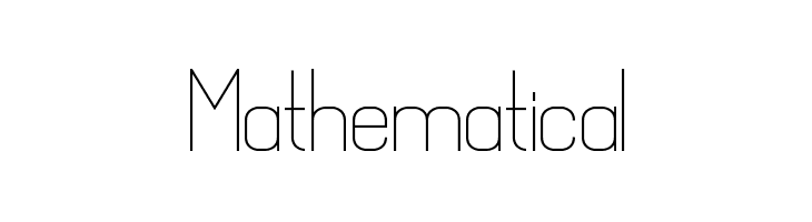 Mathematical  Fuentes Gratis Descargar