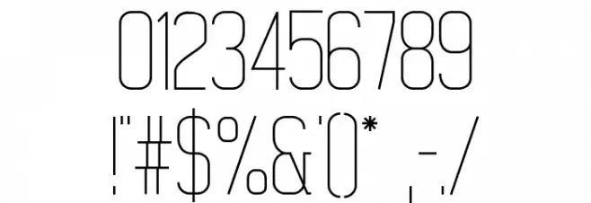 Mathematical Font OTHER CHARS