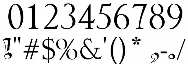 Mathematics Boredom Font OTHER CHARS