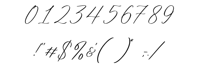 Mathilda Calligraphy Caratteri ALTRI CARATTERI