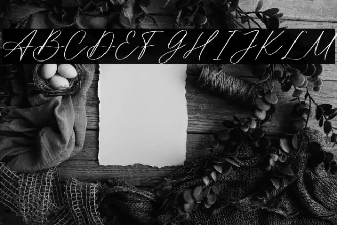 Mathilda Calligraphy Example 1