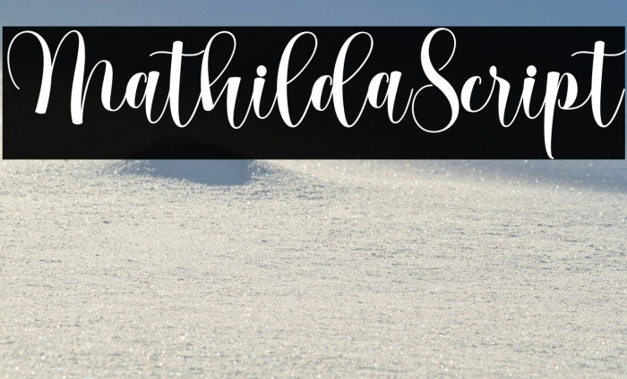 MathildaScript Example 2