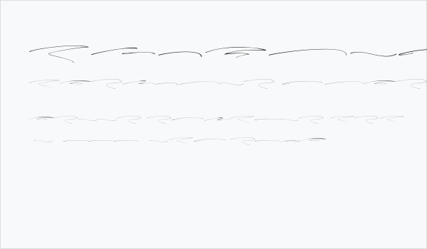 MathildaSignatureSwash Business Card