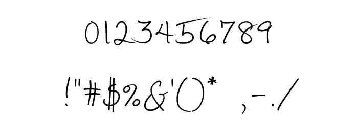 Mathilde ttf Font OTHER CHARS