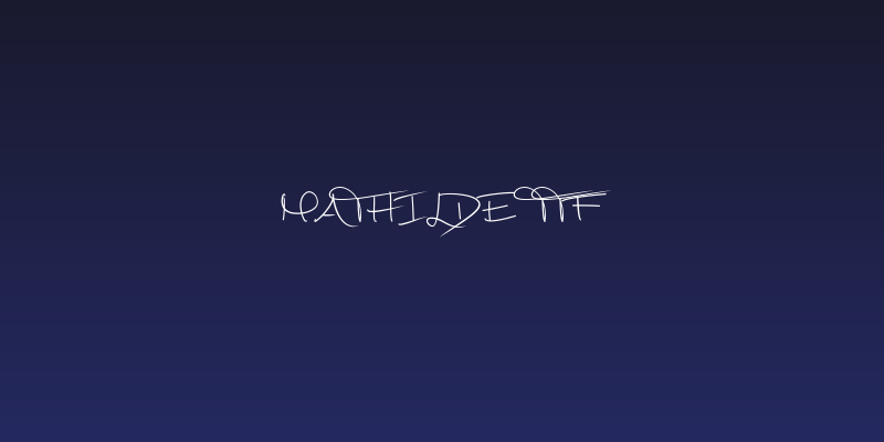 Mathilde ttf Social Header