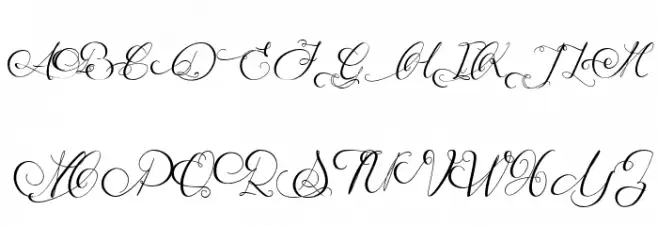 MathildeCastleland Schriftart Groß