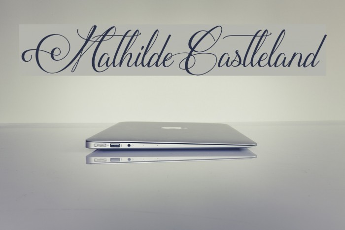 MathildeCastleland Font examples