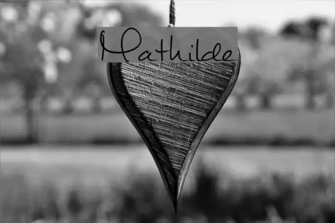 Mathilde Font examples