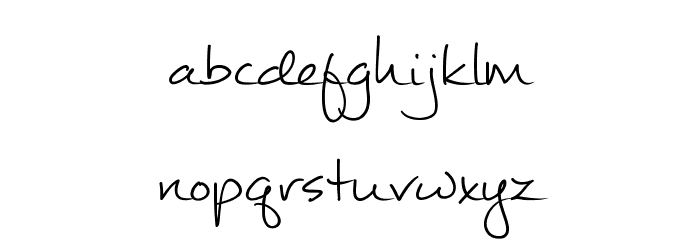 Mathilde Font LOWERCASE