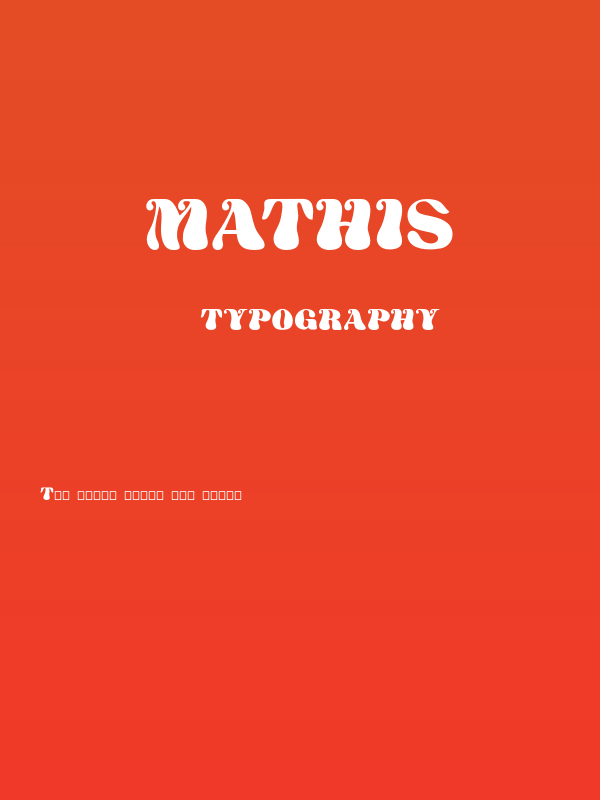 Mathis Poster