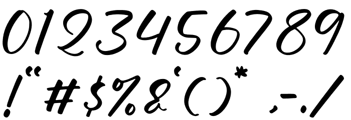 Mathisde Font OTHER CHARS