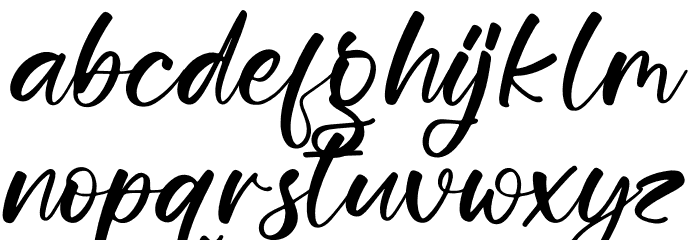 Mathisde Font LOWERCASE