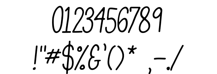 Mathlete-BulkySlant Font OTHER CHARS