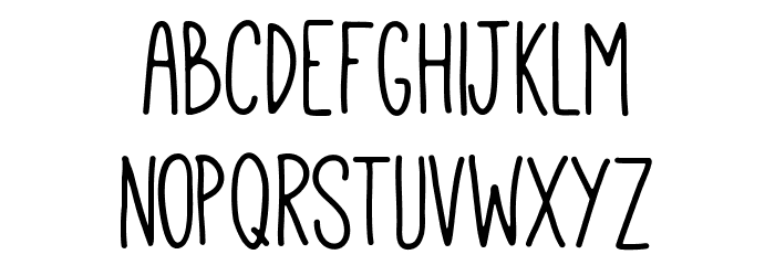 Mathlete-Bulky Font LOWERCASE
