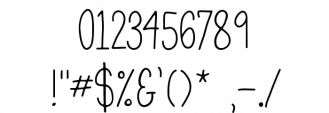 Mathlete-Skinny Font OTHER CHARS