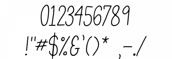 Mathlete-SkinnySlant Schriftart Anderer Schreiben