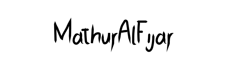 Mathur AlFijar  Free Fonts Download