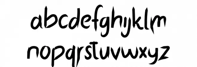 Mathur AlFijar 字体 小写