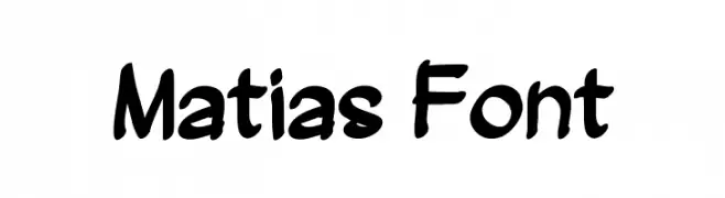Matias Font  les polices de caractères gratuit tlcharger