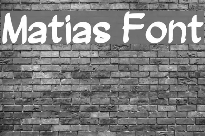 Matias Font Font examples