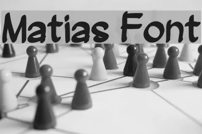 Matias Font Font examples