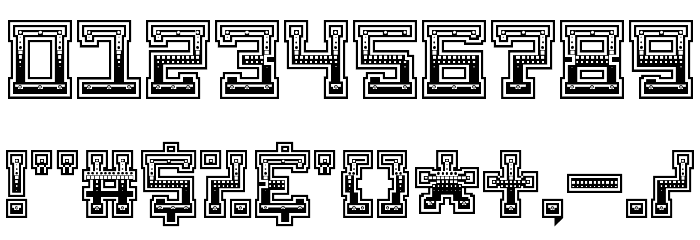 Matilda The Iron Lady Regular Font OTHER CHARS