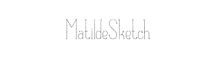 MatildeSketch Font